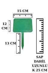 10 Adet Büyük Boy Eğimli Adet Yaz Sil Sapla Bakliyat Etiketliği Manav Etiketliği Pazarcı Etiketi