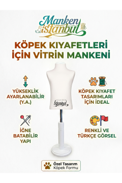 Köpek Vitrin Mankeni - Pet Manken - Köpek Manken