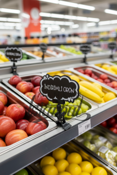 Yazı Kalemli 10 Adet Yaz Sil Fiyat Etiketi Market Etiketi