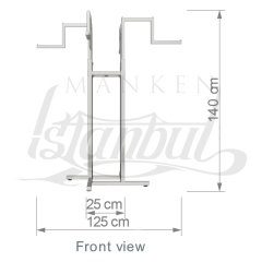 Yüksek Kalite 6 Kollu Ahtapot Metal Orta Stand