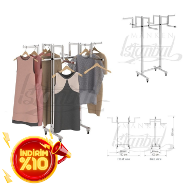 Yüksek Kalite 6 Kollu Metal Orta Stand