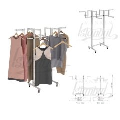 Yüksek Kalite 6 Kollu Metal Orta Stand