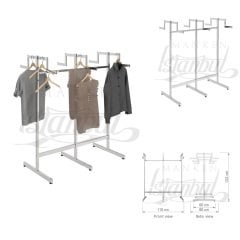 Yüksek Kalite 6 Kollu Metal Orta Stand