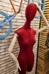 Pantalon Giyebilen Ahşap Kollu Terzi Mankeni Vitrin Mankeni