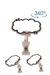 10 Adet Mini Boy Mandallı Fiyat Etiketi Pazarcı Etiketi Market Etiketi Manav Etiketi BEYAZ