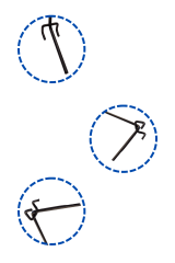 7 Kg Taşıma Kapasitesi CNC Büküm Siyah Tel Pano Kancası