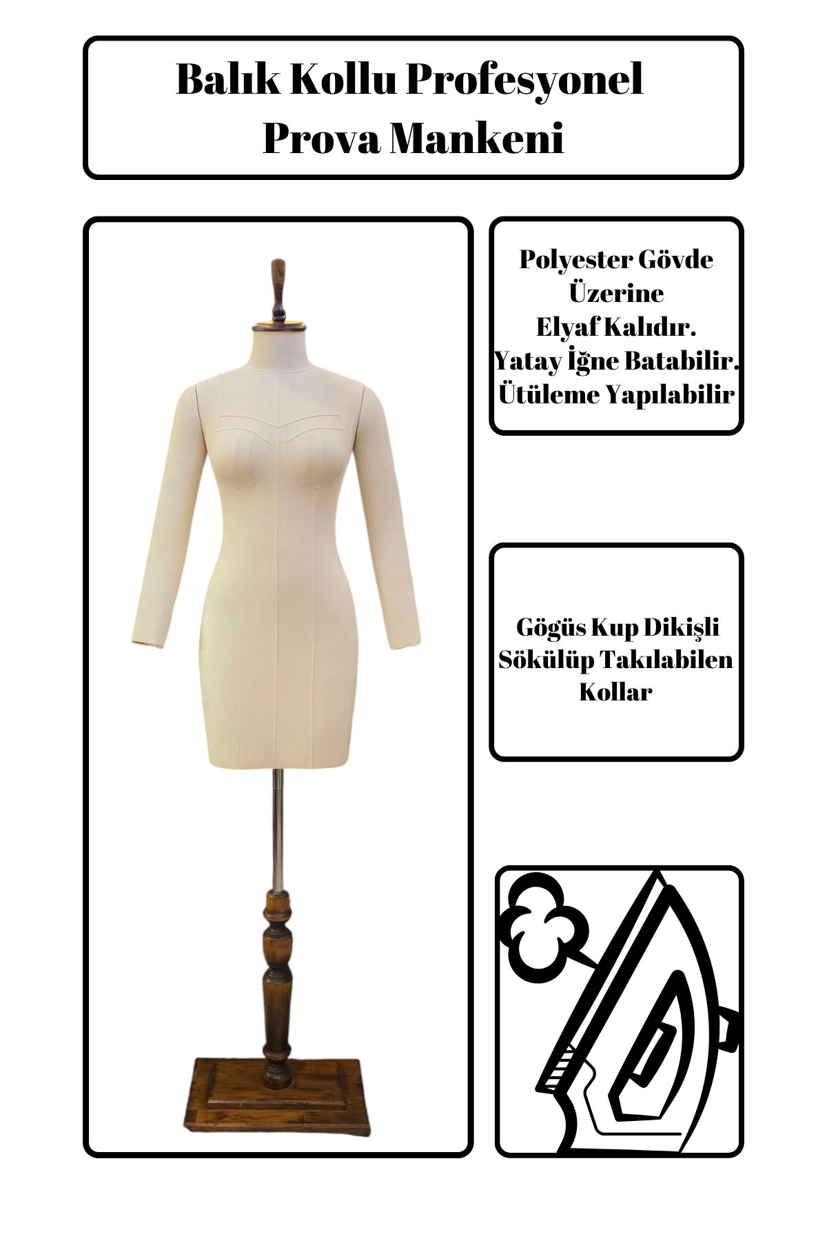 Bayan profesyonel terzi mankeni,prova mankeni