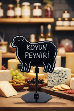 10 Adet Yaz Sil Mini Şarküteri Fiyat Etiketi Market Fiyat Etiketi 10 ADET - AYAKLI - KOYUN