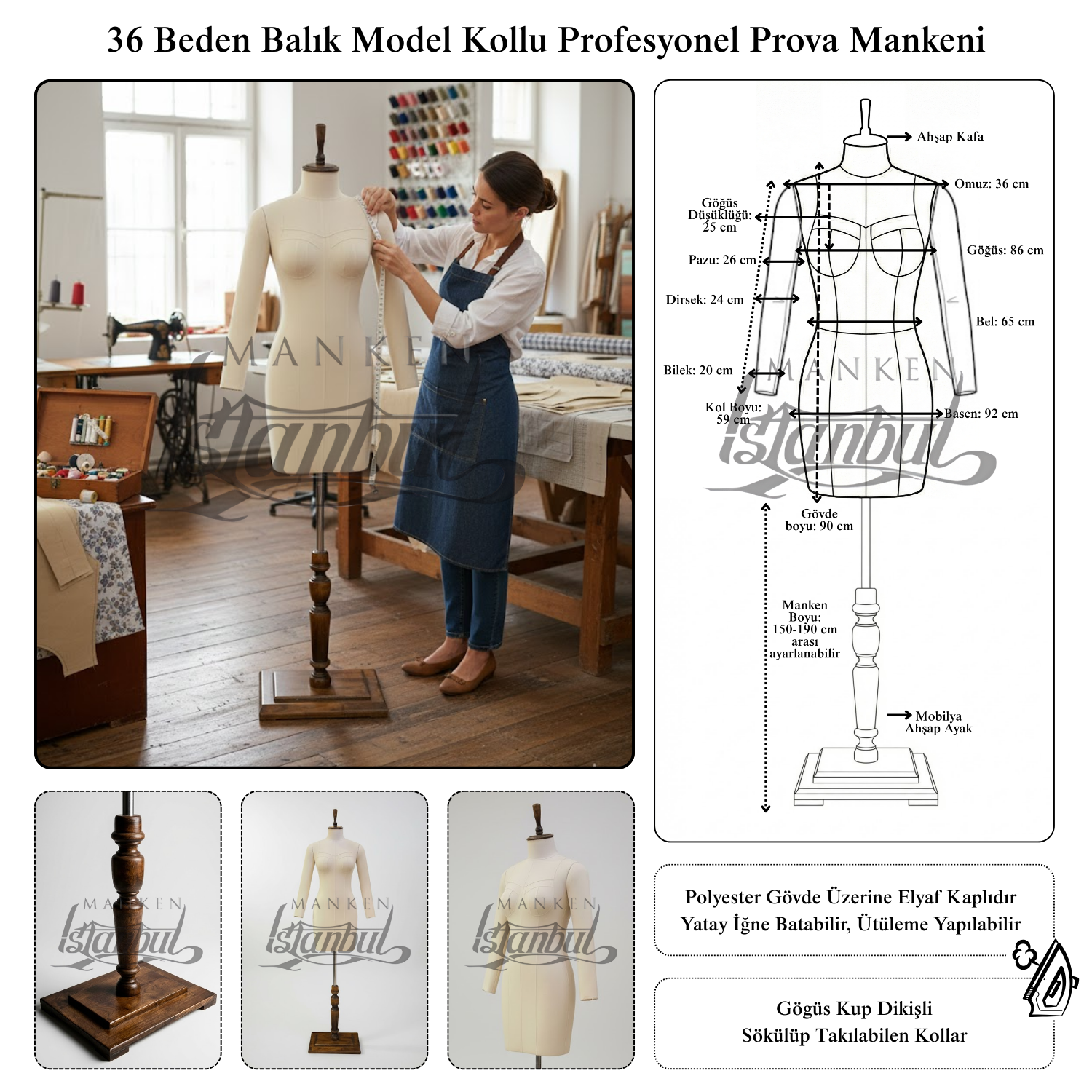 Bayan profesyonel terzi mankeni,prova mankeni