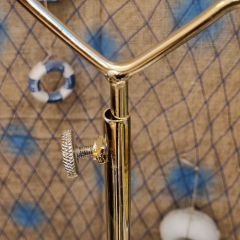 Ayarlanabilir Gold Kaplama Çanta Standı