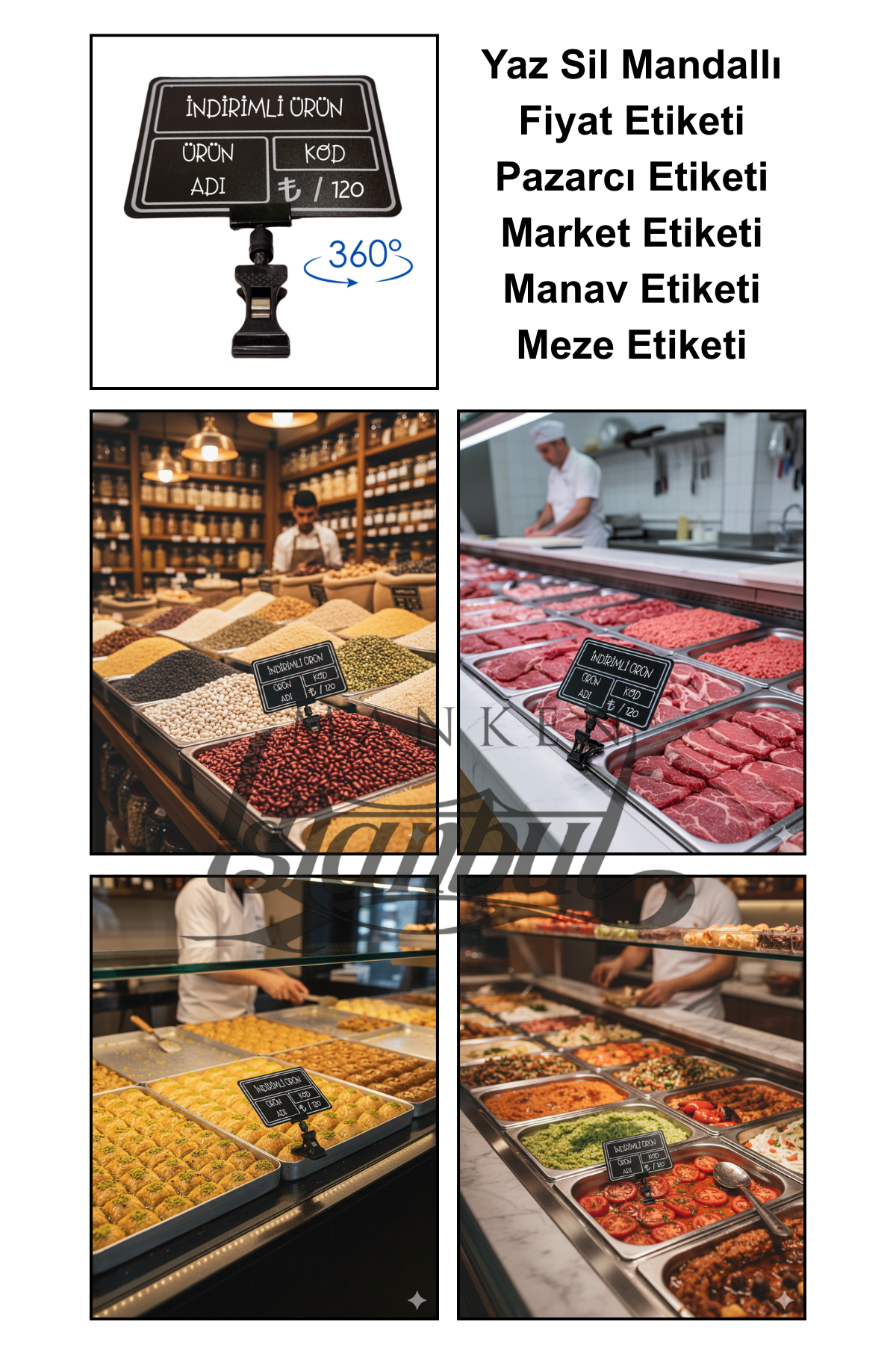 10 Adet Fiyat Etiketi Pazarcı Etiketi Market Etiketi Manav Etiketi