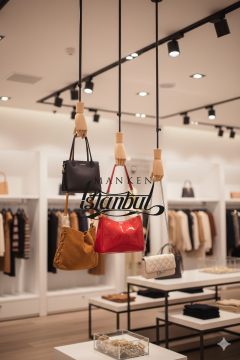 Çok Amaçlı Tavana Monte Asansörlü Siyah Renk  Ahşap El