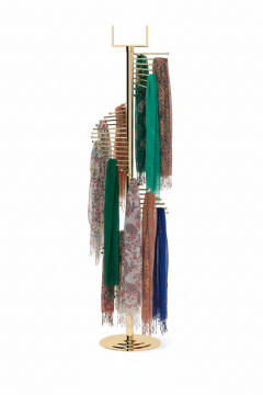 Gold Eşarp Standı Şal Standı ( 34 Şal Asılabilir )