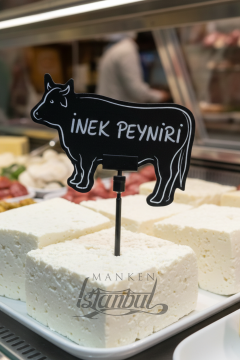 10 Adet Yaz Sil Mini Şarküteri Fiyat Etiketi Market Fiyat Etiketi 10 ADET - SAPLAMALI - İNEK