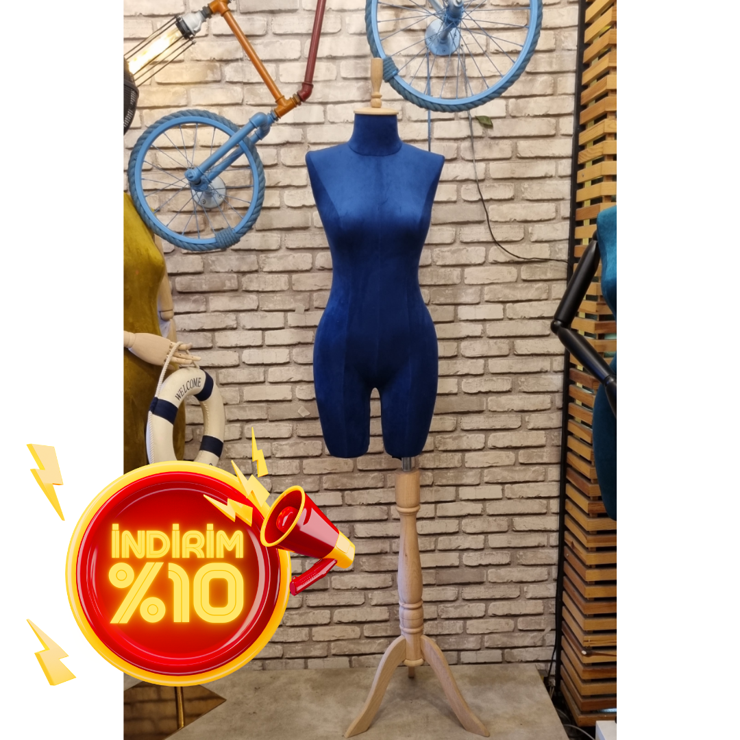 38 Beden Pantolon Giyebilen Terzi Mankeni İğne Batmaz