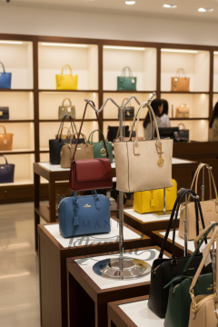 Ayarlanabilir Krom Kaplama Çanta Standı