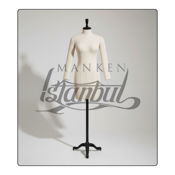 Döküm Ayaklı Bayan profesyonel kollu prova mankeni