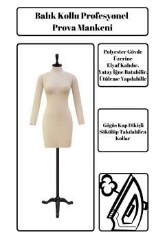 Döküm Ayaklı Bayan profesyonel kollu prova mankeni