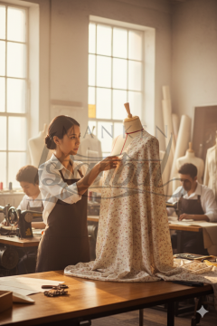 Kılavuz Çizgili Keten Kumaş İğne Batabilen Terzi Mankeni Prova Mankeni