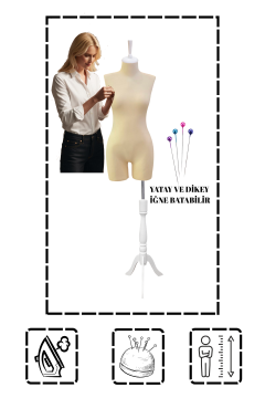 Süngerli Pantolon Giyebilen Terzi Mankeni 36/38/40 Beden