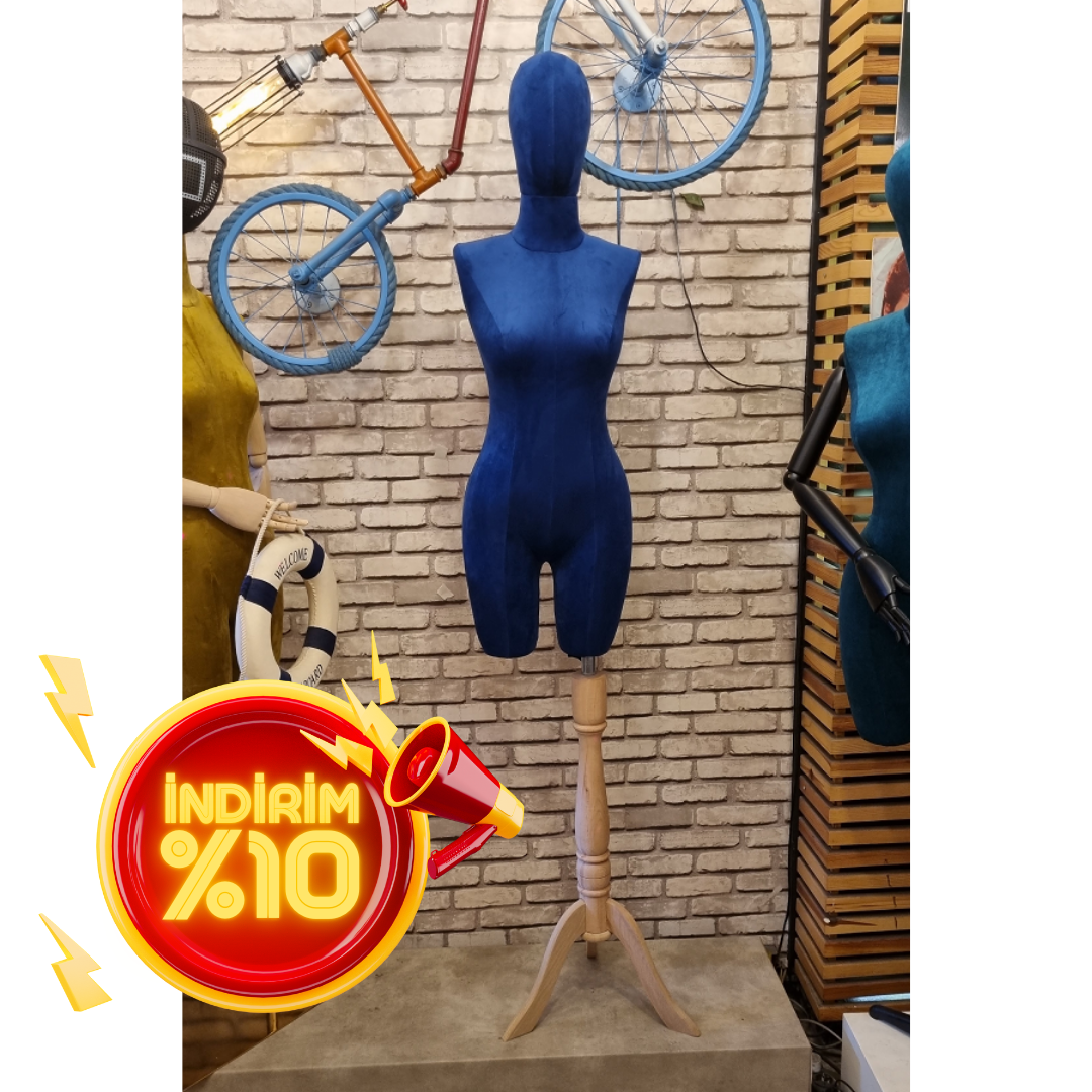 38 Beden Pantolon Giyebilen Terzi Mankeni İğne Batmaz