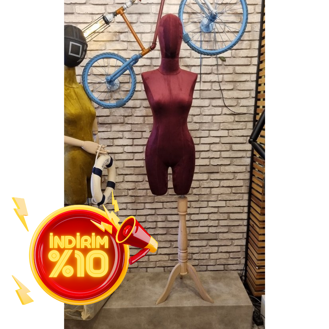 38 Beden Pantolon Giyebilen Terzi Mankeni İğne Batmaz