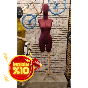 38 Beden Pantolon Giyebilen Terzi Mankeni İğne Batmaz