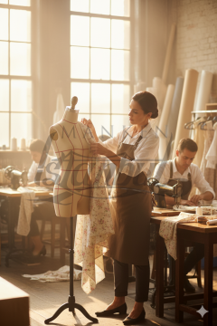 Kılavuz Çizgili Keten Kumaş İğne Batabilen Terzi Mankeni Prova Mankeni