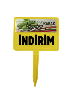 10 Adet Manav Etiketi Market Etiketi 108 Adet Karton Etiket YEŞİL - 10 ADET