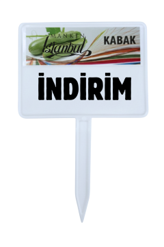 10 Adet Manav Etiketi Market Etiketi Pazarcı Etiketi 108 Adet Karton Etiketli