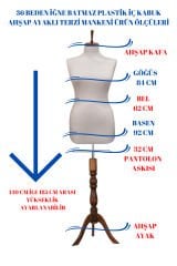 Bayan Vitrin Amaçlı Terzi Mankeni Vitrin Mankeni