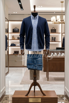 Ahşap kollu terzi mankeni vitrin mankeni