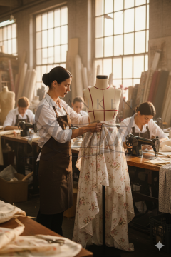 Kılavuz Çizgili Keten Kumaş İğne Batabilen Terzi Mankeni Prova Mankeni