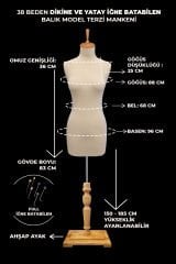 Balık Model 38 Beden  Süngerli İğne Batabilen Terzi Mankeni