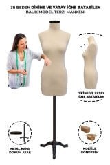 Balık Model 38 Beden Süngerli İğne Batabilen Terzi Mankeni