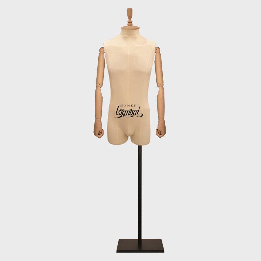 Erkek Pantolon Giyebilen Terzi Vitrin Mankeni