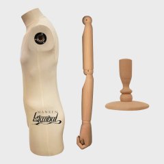 Erkek Pantolon Giyebilen Terzi Vitrin Mankeni