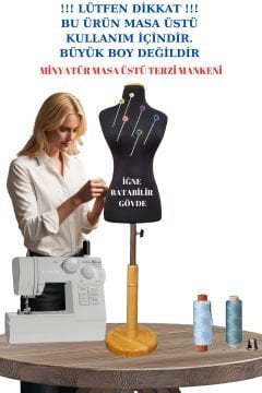 Okullar İçin 1/2 50 Eşel Terzi Mankeni Prova Mankeni Dikiş Mankeni