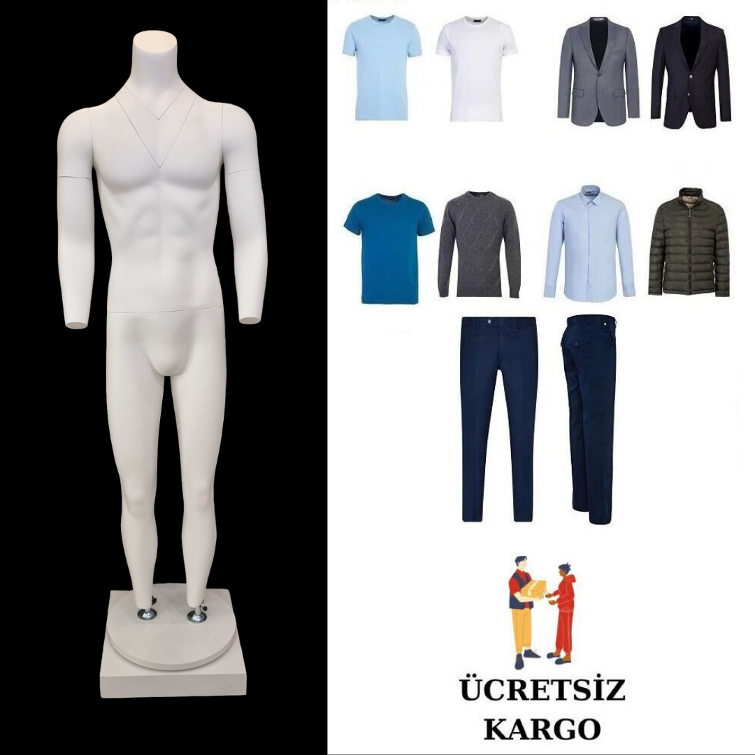 Fotoğraf Erkek Çekim Mankeni Hayalet Manken- Ghost Mannequin