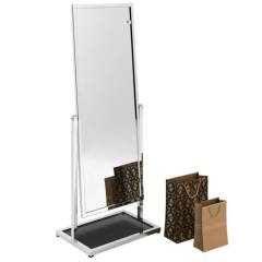 Tekerlekli Metal Büyük Boy Aynası (AYNASIZ GÖNDERİM YAPILMAKTADIR)