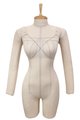 Seyyar Kollu 38/40 Beden Profesyonel Süngerli Terzi Mankeni