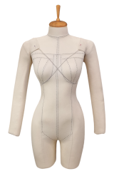 Seyyar Kollu 38/40 Beden Profesyonel İğne Batabilen Terzi Mankeni