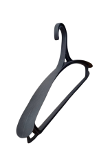 12 Adet A Kalite 44 cm Plastik Ceket Elbise Askısı