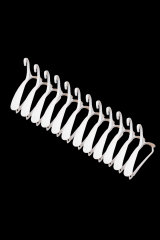 12 Adet A Kalite 44 cm Plastik Ceket  Askısı Elbise Askısı