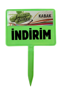 10 Adet Manav Etiketi Market Etiketi 108 Adet Karton Etiket YEŞİL - 40 adet