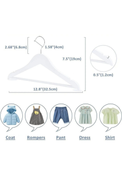 Çocuk Ahşap Ceket Askısı Gömlek Askısı Tişört Askısı Ahşap Askı Elbise Askısı