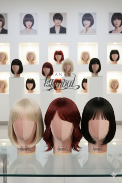 Bayan kumaş kaplı kafa mankeni-Aksesuar Mankeni