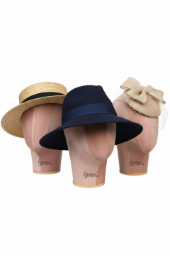 Bayan kumaş kaplı kafa mankeni-Aksesuar Mankeni