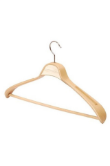 48 cm A Kalite 10 Adet Ahşap Askı Elbise Askısı Kıyafet Askısı