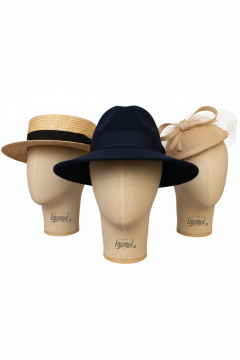 Bayan kumaş kaplı kafa mankeni-Aksesuar Mankeni